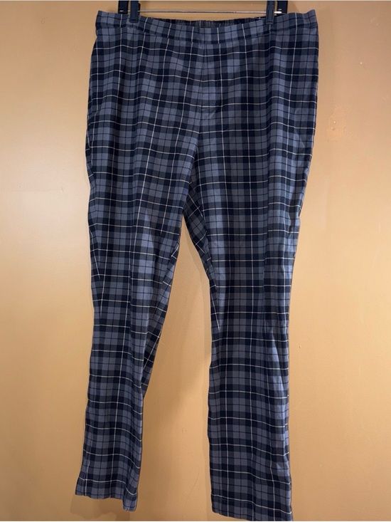 Isaac Mizrahi Other - HC820 Isaac Mizrahi Women's Black Plaid Knit Trousers Lounging Pants. Size 20W